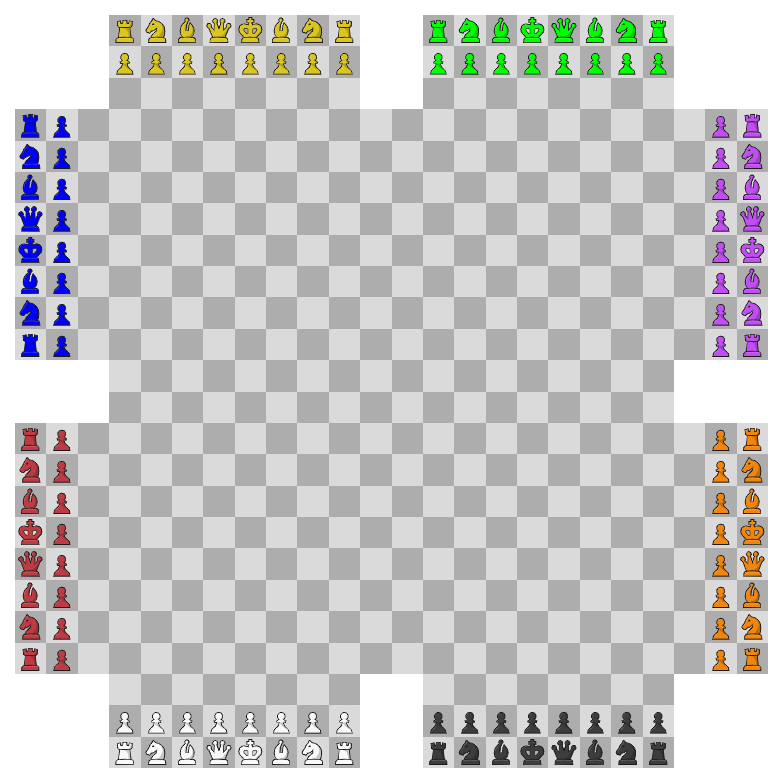 8 Player Chess Board Editor